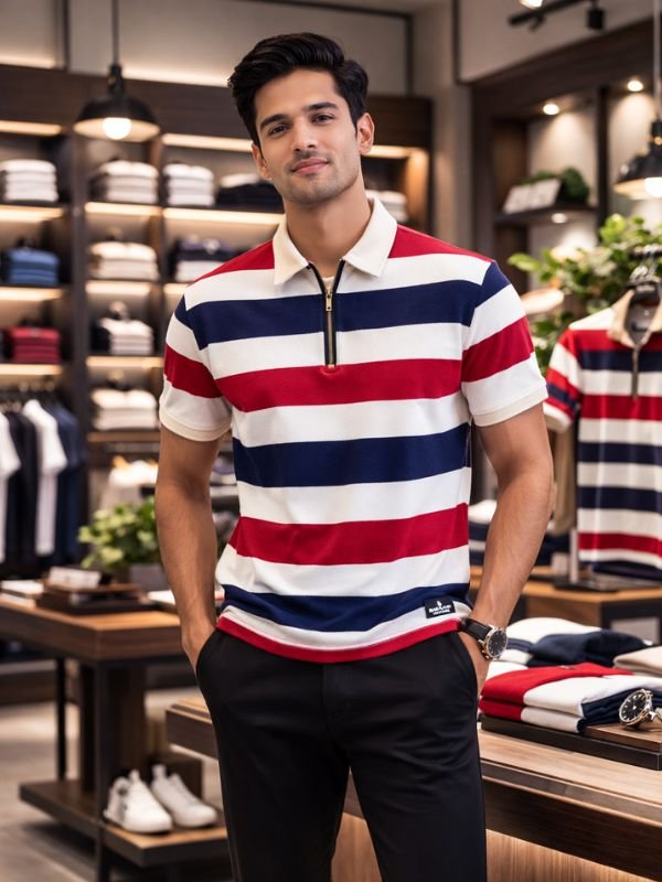 ট্রেন্ডি পোলো টি-শার্ট